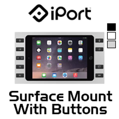 Iport Surface Mount For Ipad With 6 10 Buttons Av Australia Online