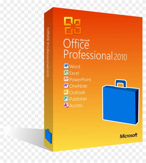 Microsoft Office Professional Plus 2010 Free Transparent Png Clipart