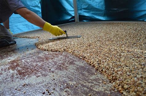We have what you need to complete your look. DIY Epoxy Stone Flooring | Diy flooring, Epoxy floor diy ...