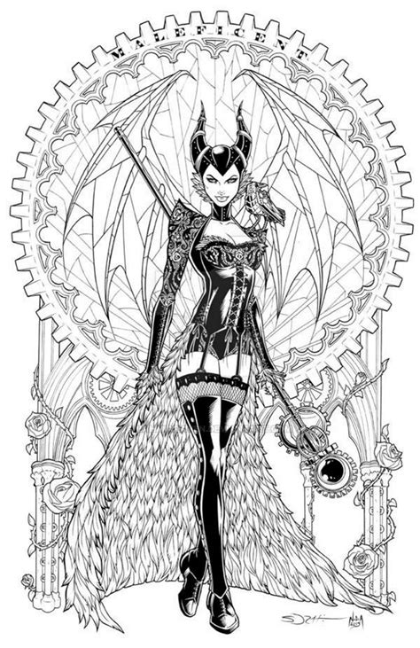 Maleficent Disney Coloring Pages Coloring Pages