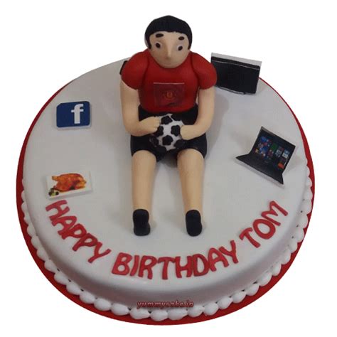 I was particularly pleased with the. Football Cake Online for Birthday | Unique Design | DoorstepCake