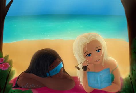 Mercy And Symmetra Bookfun By Pureangelz On Deviantart