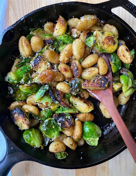 This Gnocchi With Brussels Sprouts Dish Was The Best Thing I Made In