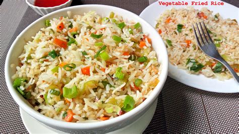 Vegetable Fried Rice Indo Chinese Fried Rice Recipe Palate S Desire