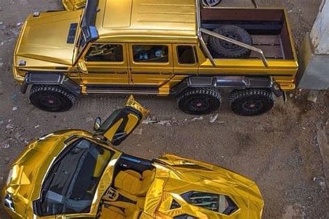 Dubais Love For Gold Plated Cars