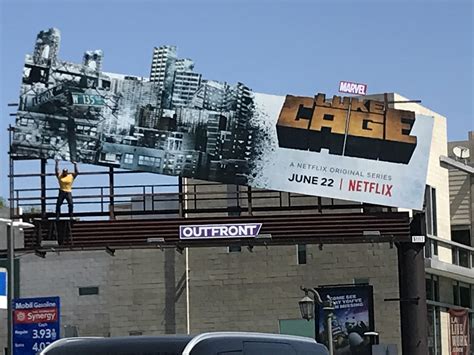 New Luke Cage Billboard In Hollywood Rmarvel