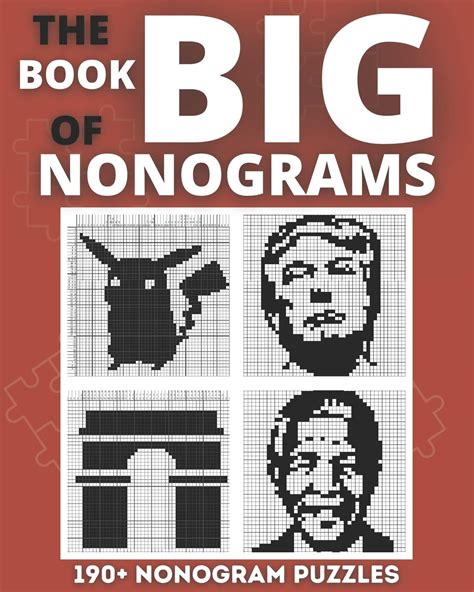 the big nonogram book fun japanese crossword puzzles know as hanjie puzzle books picross or