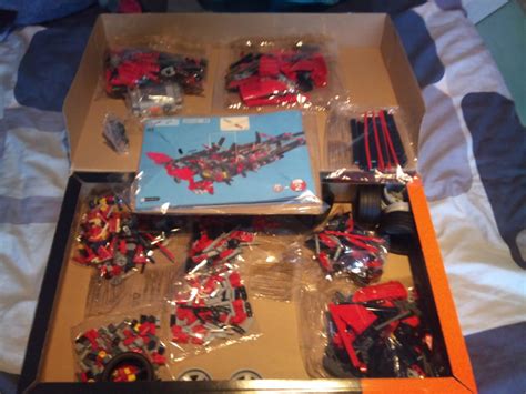 Technicbricks B Model And Parts Inventory For The 8070 Supercar