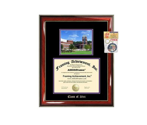 Diploma Frame Big East Carolina University Ecu Graduation T Case Em