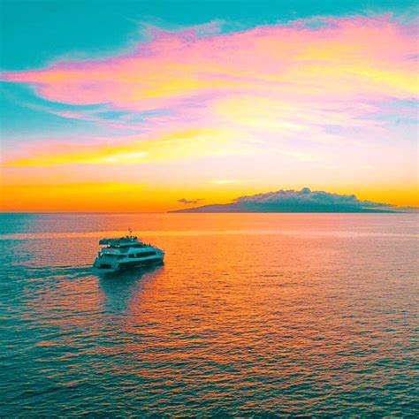 Maui Sunset Dinner Cruise Best Sunset Catamaran Cruise In Maui