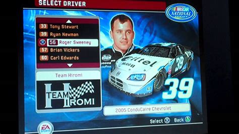 This lp is going to really kick it up a notch, with me having to get all three drivers on this team to finish as good as possible in every race. All NASCAR 06: Total Team Control Drivers/Cars/Paint ...