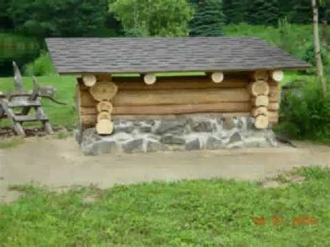 As i discussed in the. log building - wood shelter - YouTube