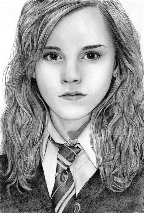 Hermione By Brendanpark Harry Potter Drawings Harry Potter Portraits