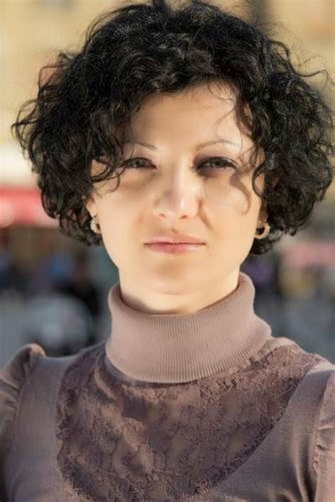 Start off with damp hair (but not overtly wet) as this is when your curly hair is the straightest. Short haircuts naturally curly hair | Hair Style and Color ...