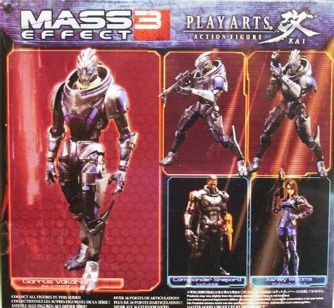 Mass Effect 3 Garrus Vakarian Play Arts Kai Action