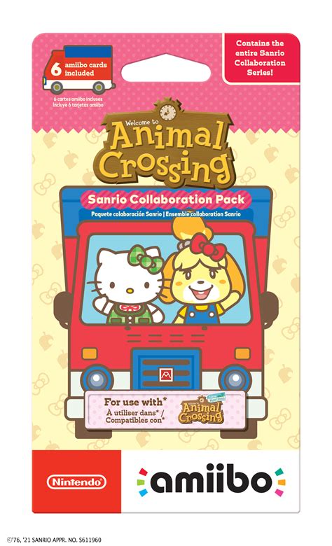 Series amiibo (16 figures) ※support for some will be added over time. Nintendo officially localizing the Animal Crossing Sanrio collection, will be available at ...