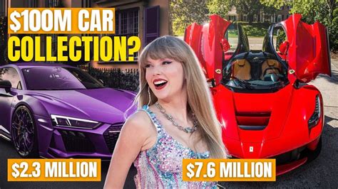 Taylor Swifts Million Dollar Car Collection Celebrity Vice Youtube