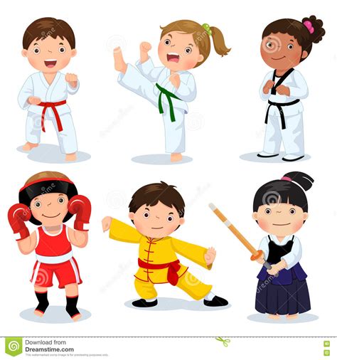 Darunter freilich alle sechs, die derzeit auf ranglistenpositionen liegen, die die teilnahme an den olympischen spielen in tokio bedeuten würde. Kampfkunstkinder Kämpfende Kinder, Judo, Taekwondo, Karate ...