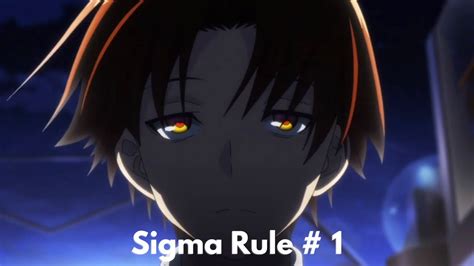 Sigma Rule 01 Sigma Males Anime Sigma Grind Set Rules Youtube
