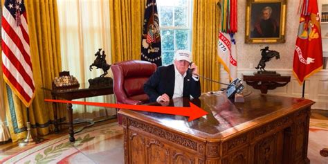 Maybe you would like to learn more about one of these? Trump desk photo slammed on Twitter — see past presidents ...