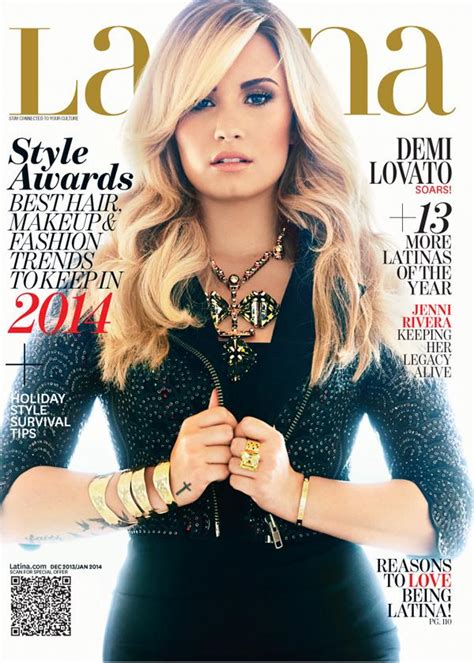 Ok Exclusive See All The Gorgeous Pics From Demi Lovatos Latina Magazine Cover Story