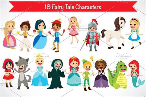 18 Fairy Tale Characters Fairy Tale Characters Fairy Tales Fairy Tales Kindergarten