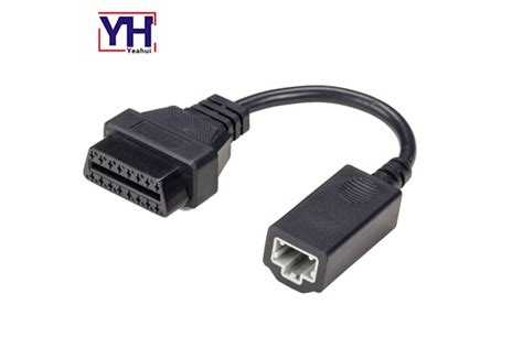 No wire harness included but your in car will work. YH2030 to YH1003-2 3pin Wire Honda Plug to OBDII Female Vehicle Wiring Harness-Yeahui