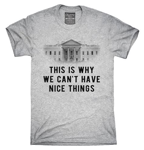 This Is Why We Cant Have Nice Things Government T Shirt