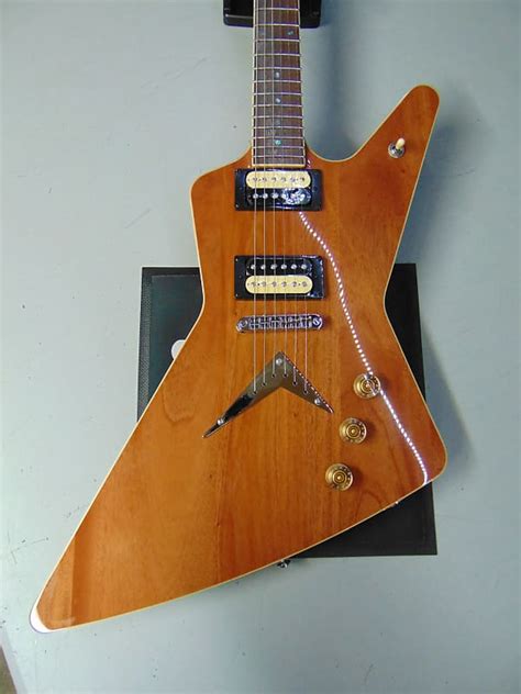 Dean Z 79 Electric Guitar Natural Mahogany Reverb