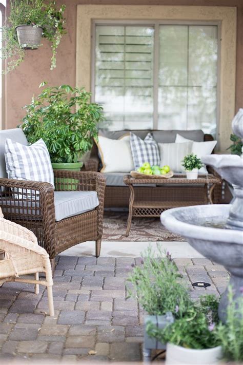 French Inspired Courtyard Design Ideas The Home Depot