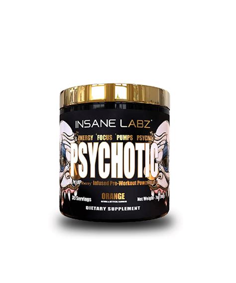 Insane Labz Psychotic Gold 35 Serv Fitstore