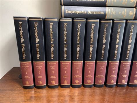 15th Edition Encyclopedia Britannica Complete 30 Volume Set Etsy