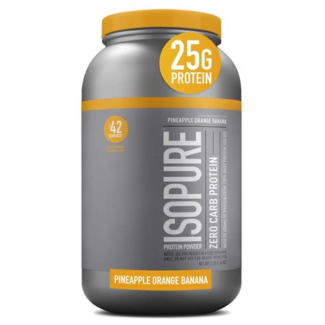 Isopure Zero Carb Vitamin C And Zinc For Immune Support 25g Protein