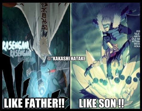 Funny Naruto Meme Manga Memes Like Father Like Son