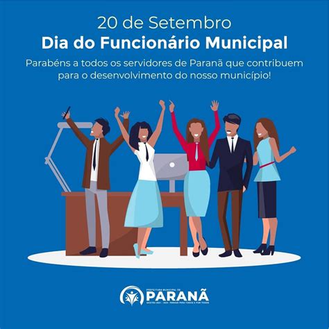 Dia Do Funcionário Municipal 20 De Setembro Prefeitura De Paranã