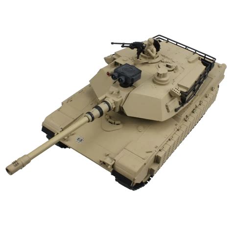 Rc Tank 15 Channel 120 Usa M1a2 Main Battle Tank Model With Shoot