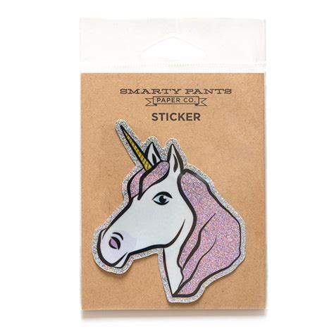 Unicorn Sticker Smarty Pants Paper Co