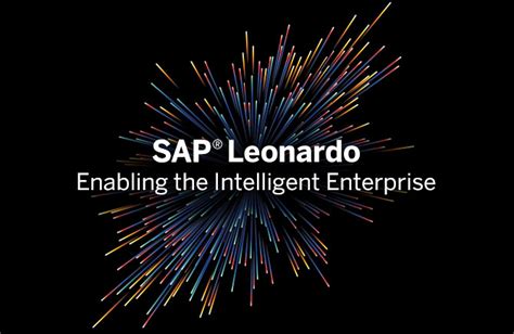 Sap Leonardo Enabling The Intelligent Enterprise Opensap