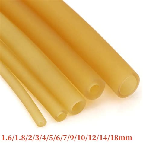 Nature Latex Rubber Hoses 2 3 4 5 6 7 9 10 12 14 17 18mm Id X Od High