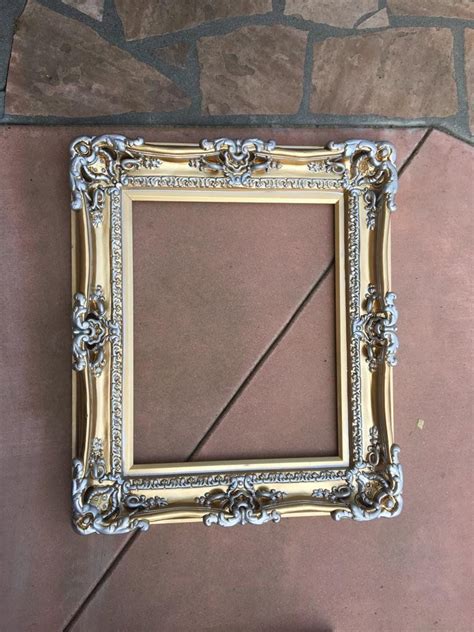 20x24 French Gold Ornate Picture Frame Shabby Chic Mirror Etsy Gold
