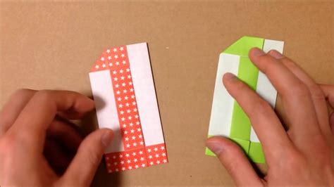 Origami Number 「1 」｜数字折り紙 「1 」 折り方 Youtube