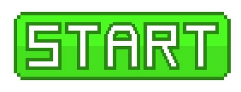 Start Button | Pixel Art Maker