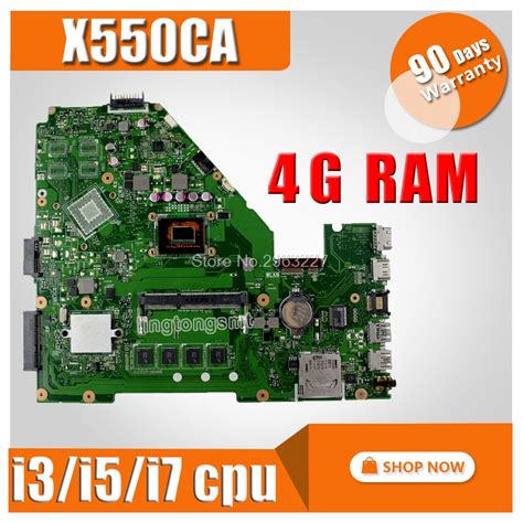 X550ca Laptop Motherboard For Asus X550c X550cc X550cl Y581c R510c