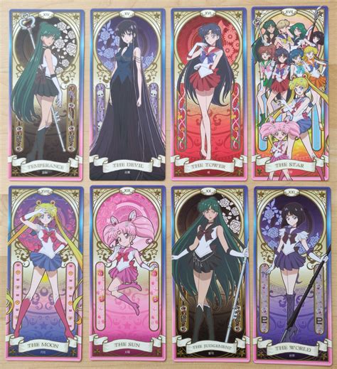 Sailor Moon Tarot Cards 90s Sailor Moon Cards Etsy 10 Questions