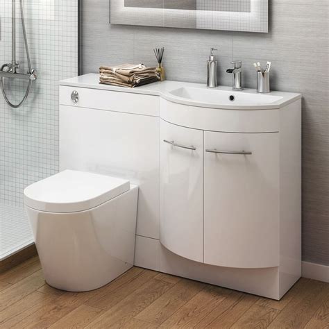 Our bathroom vanity units offer a great choice of shapes, sizes, styles and budgets. Details about White Bathroom Vanity Units with Basin ...