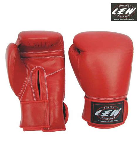 Lew Jr Synthetic Leather Boxing Gloves Buy Online At Best Price On