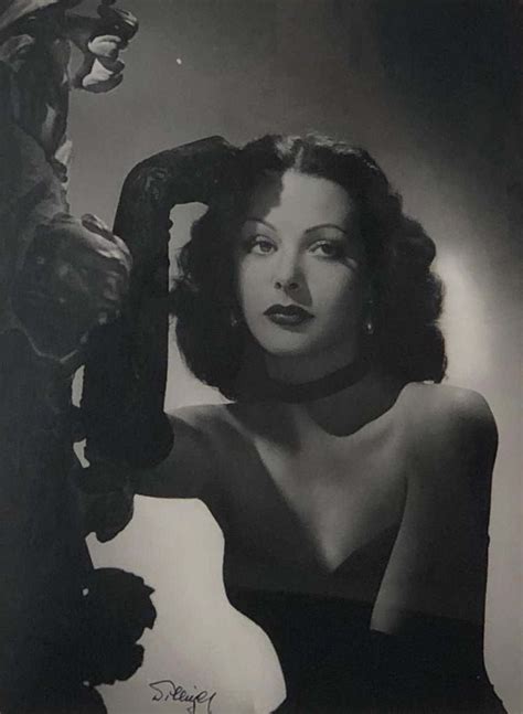 Hedy Lamarr Hollywood Aesthetic Vintage Hollywood Glamour Portrait