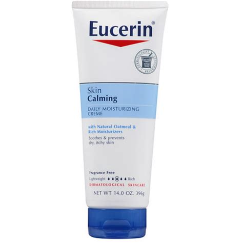 Eucerin Skin Calming Daily Moisturizing Creme 14 Oz Pack Of 2