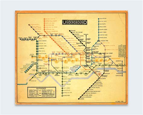 12 Interesting Infographics That Changed The World London Tube Map