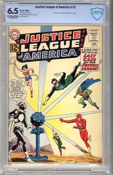 Justice League Of America 12 Cbcs 65 Origin And 1st Appearance Of Dr